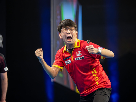 Xiaochen Zong (Jonas Hunold/PDC Europe)