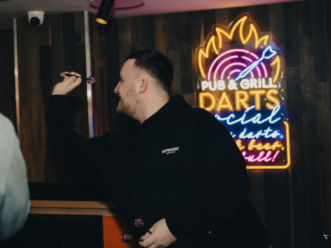 Luke Littler x Village Darts Social
