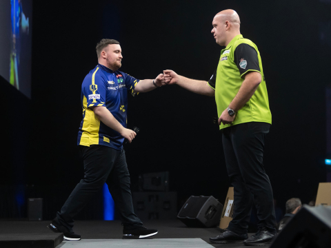 Littler & Van Gerwen (Taylor Lanning/PDC)