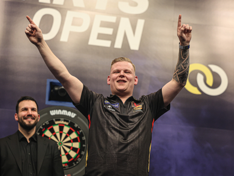Mike De Decker - Lecot Belgian Darts Open (Jenny Segers/PDC Europe)