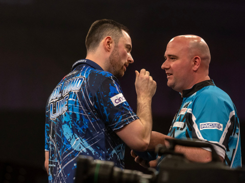 Luke Humphries & Rob Cross (Simon O'Connor/PDC)