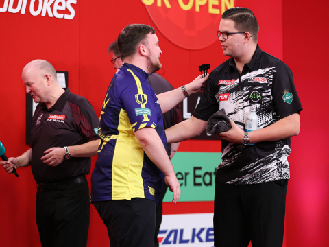 Luke Littler & Gian van Veen (Kieran Cleeves/PDC)