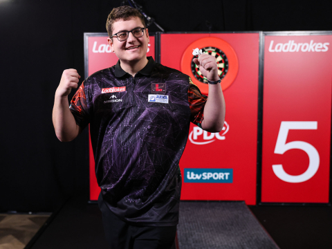 Dominik Gruellich (Kieran Cleeves/PDC)