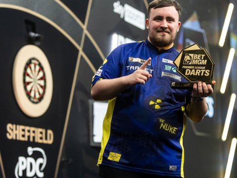 Luke Littler (Taylor Lanning/PDC)