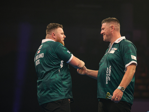 Daryl Gurney & Josh Rock (Jenny Segers/PDC Europe)