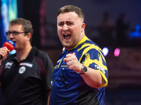 Luke Littler (Taylor Lanning/PDC)
