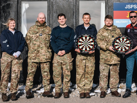 Huw Ware - Falklands visit