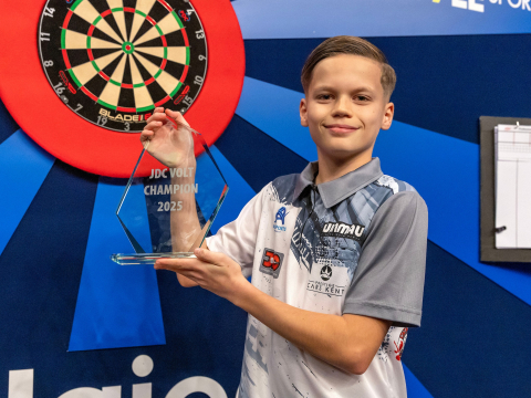 Jack Johnson - JDC National Volts winner (Simon O'Connor, PDC)