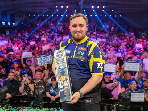 Luke Littler (Simon O'Connor/PDC)