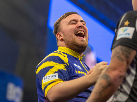 Luke Littler (Simon O'Connor/PDC)