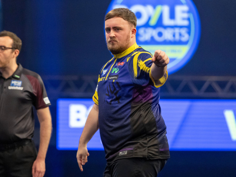 Luke Littler (Simon O'Connor/PDC)