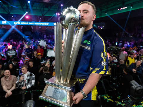 Luke Littler (Taylor Lanning/PDC)