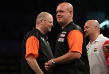 Michael van Gerwen & Raymond van Barneveld - Betway World Cup of Darts (Lawrence Lustig, PDC)