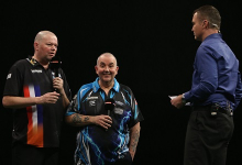 Raymond van Barneveld & Phil Taylor (Lawrence Lustig, PDC)