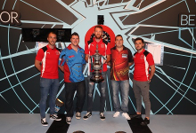 Alex Cairns, Daryl Gurney, Cian Bolger, Kim Huybrechts & Lewie Coyle