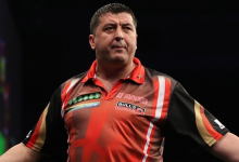 Mensur Suljovic - Unibet Premier League (Lawrence Lustig, PDC)