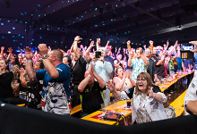 Danish Darts Open crowd (Kelly Deckers, PDC)