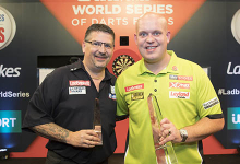 Gary Anderson, Michael van Gerwen (Steve Welsh, PDC)