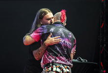 Ryan Searle & Peter Wright (Michael Braunschädel, PDC Europe)