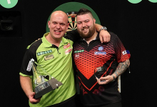 Michael van Gerwen & Michael Smith (Lawrence Lustig, PDC)