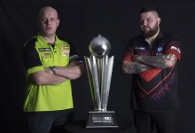 Michael van Gerwen, Michael Smith (Lawrence Lustig, PDC)