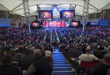 Butlin's Minehead Resort darts general view (PDC)