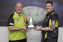 Michael van Gerwen, Daryl Gurney (Lawrence Lustig, PDC)