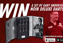 Win Gary Anderson darts (PDC)