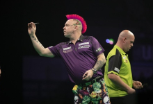 Peter Wright & Michael van Gerwen (Lawrence Lustig, PDC)