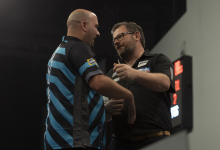 James Wade and Rob Cross 