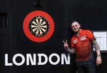 Joe Cullen celebrates his win at The O2