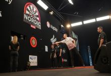 Nordic Darts Masters stage