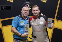 Peter Wright & Dimitri Van den Bergh (Kais Bodensieck/PDC)