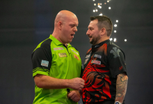 Michael van Gerwen & Jonny Clayton (Simon O'Connor/PDC)