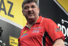 Mensur Suljovic (Jan Edegger/PDC Europe)