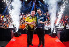 Dave Chisnall & Luke Humphries (Jonas Hunold/PDC)