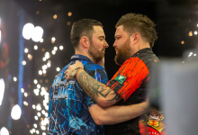 Luke Humphries & Michael Smith (Simon O'Connor/PDC)