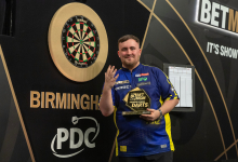 Luke Littler (Simon O'Connor/PDC)