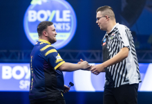 Luke Littler & Gian van Veen (Taylor Lanning/PDC)